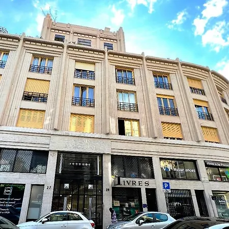 Cosy Ensoleille - Centre-ville - Tram/ac Apartament Nicea